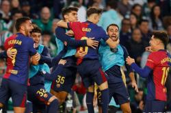 九游app下载-巴萨锋线好手连飙进球，状态火爆